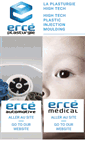 Mobile Screenshot of erce-plasturgie.com